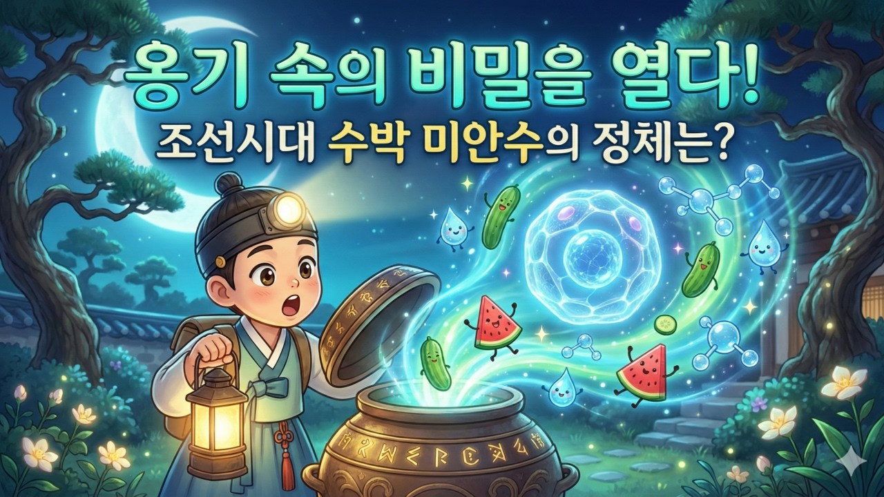 300년 전 옹기에서 발견된 '기적의 물': 현대 화장품보다 성분이 좋다고?