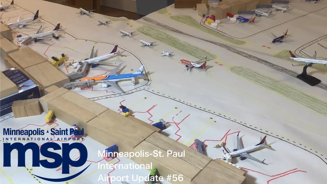 We Back! | 1/400 Scale Minneapolis-St. Paul International Airport Update #56