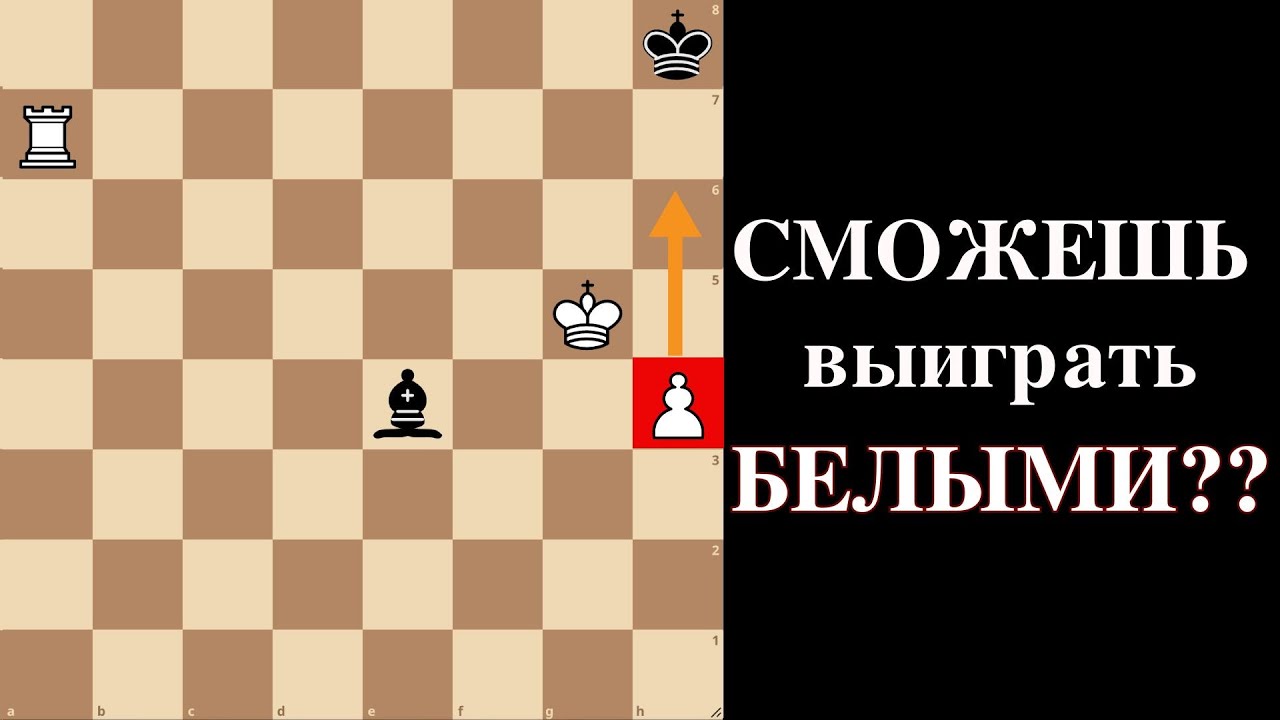 Можешь выиграть этот эндшпиль белыми??