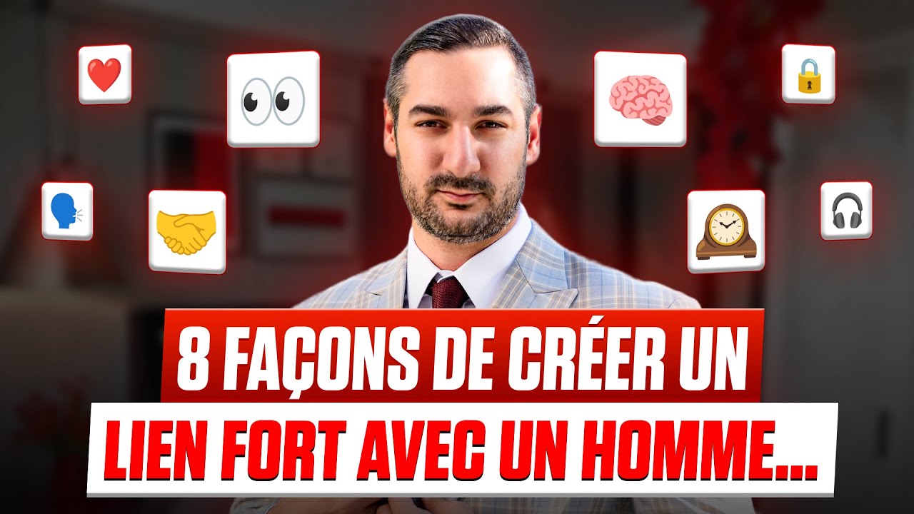 Les 8 façons de créer un lien fort avec un homme !