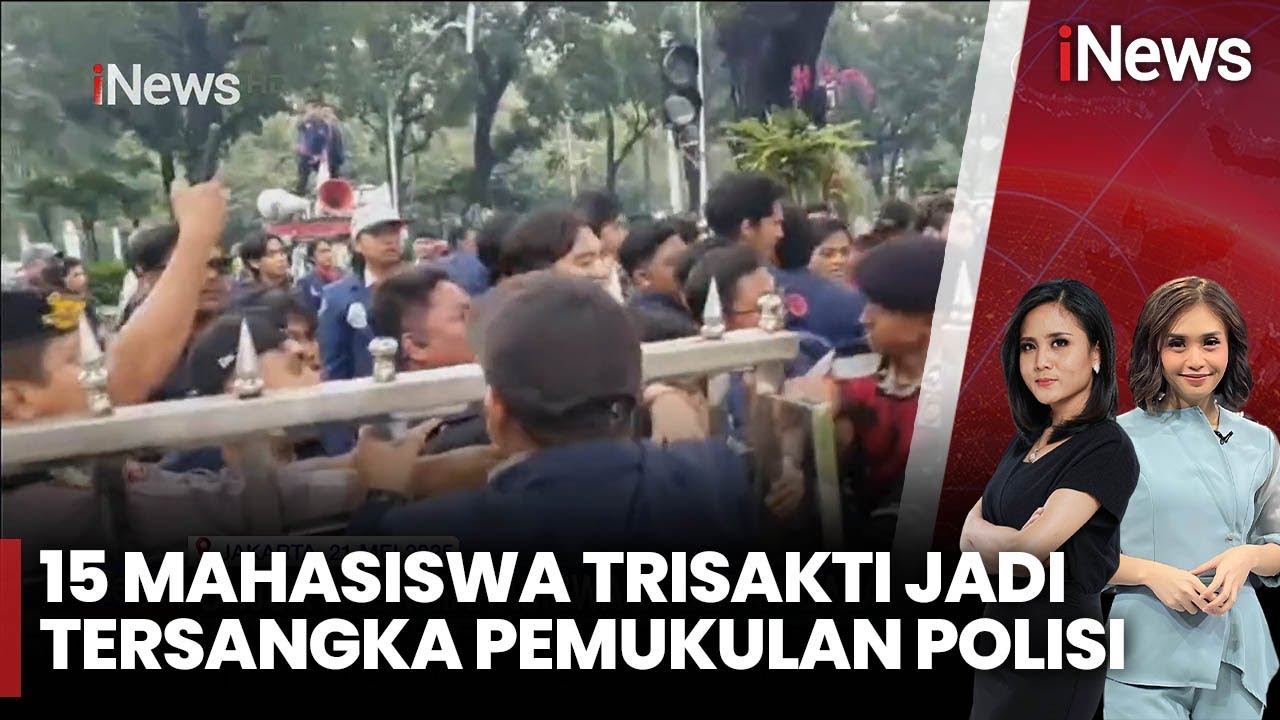 Polisi Tetapkan 15 Mahasiswa Trisakti Tersangka Penganiayaan Polisi | iNews Siang | 24/05
