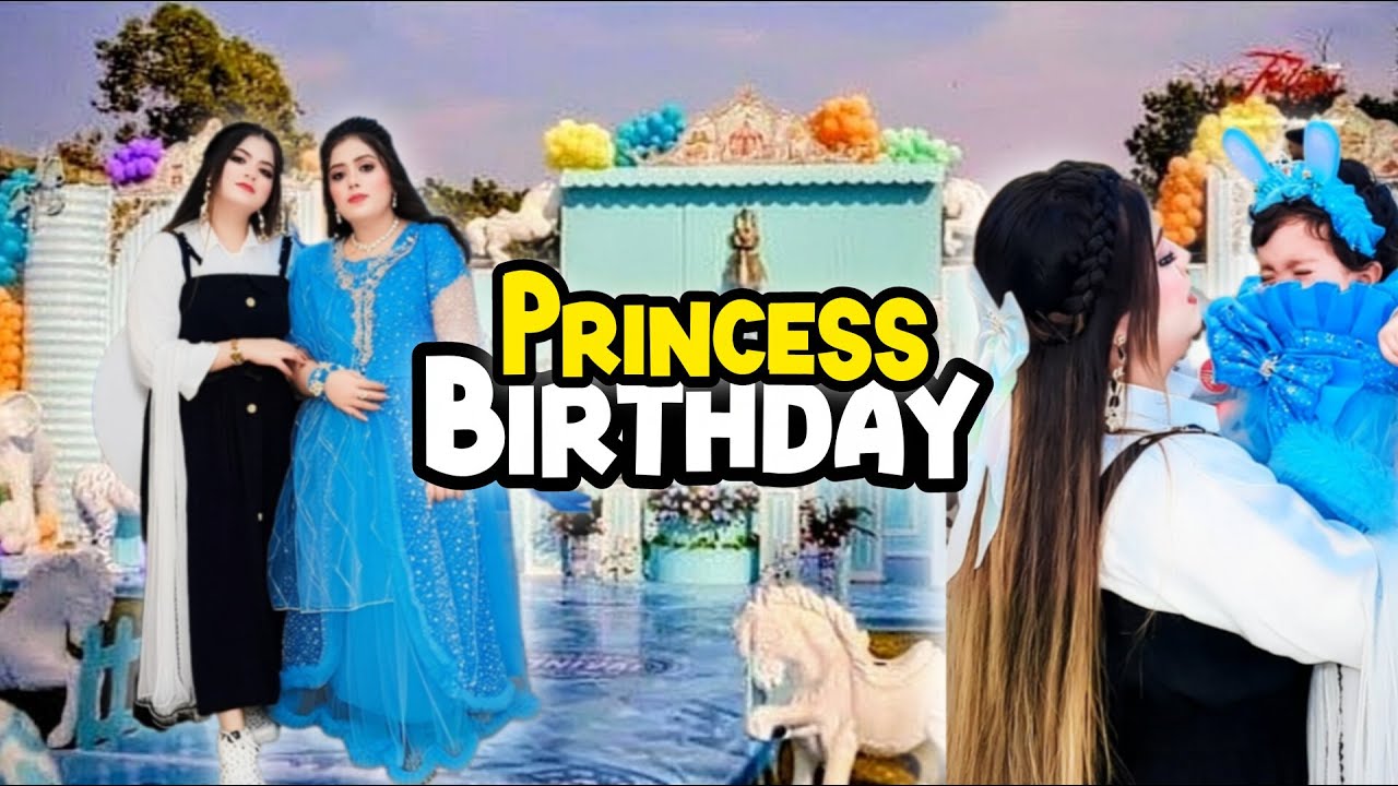 MERE PRINCESS KA BIRTHDAY 🎂| EMAN TURN'S ONE❤️