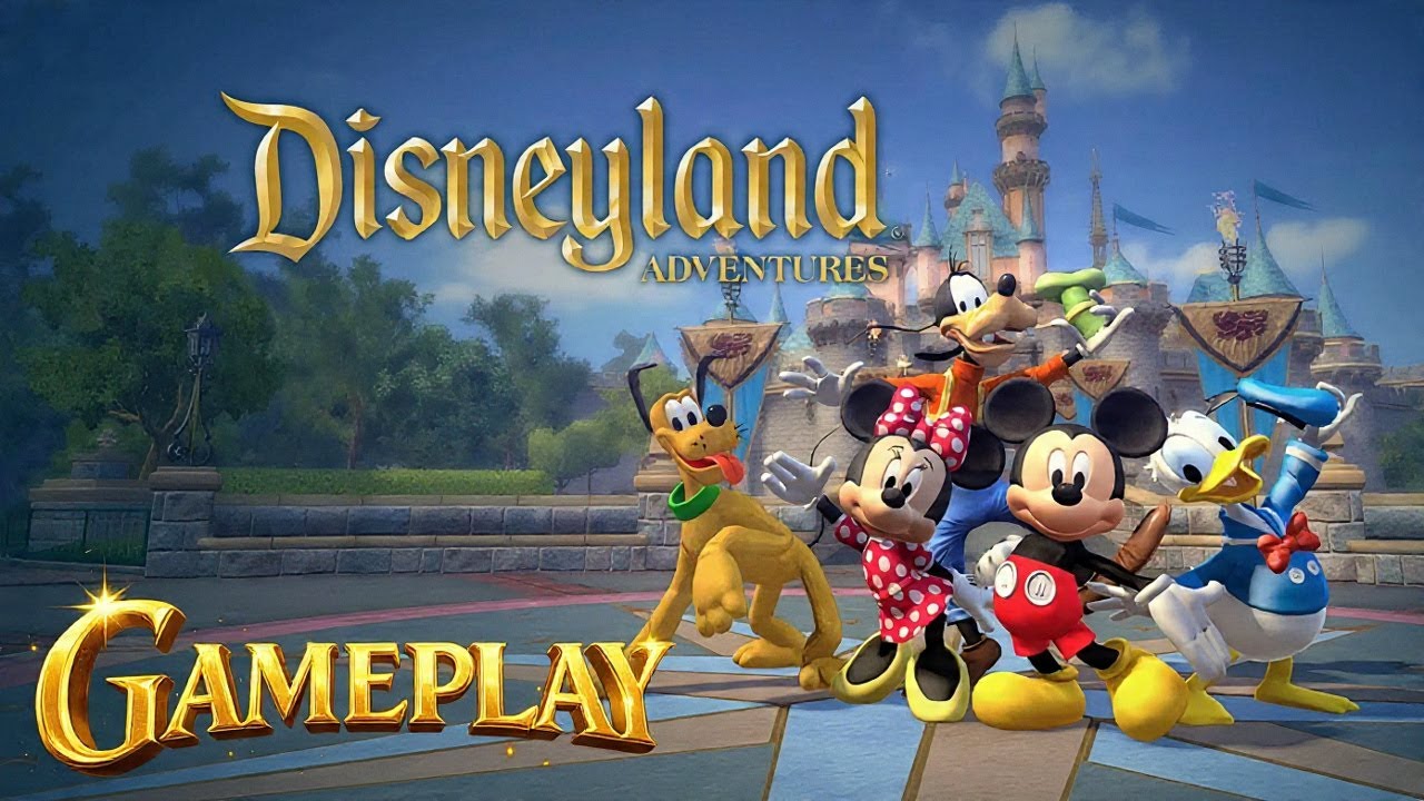 DISNEYLAND ADVENTURES GAMEPLAY | EXPLORANDO O PARQUE MÁGICO EM 3D ✨🏰#DISNEYLANDADVENTURES #GAMEPLAY