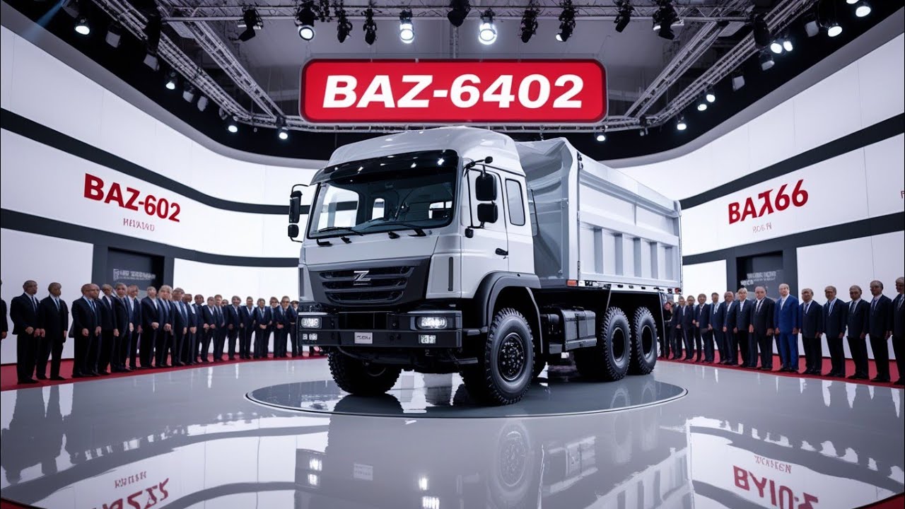 Обзор BAZ-6402 6x6 2026 &mdash; Мощный грузовик для экстремальных условий! 🚚🔥