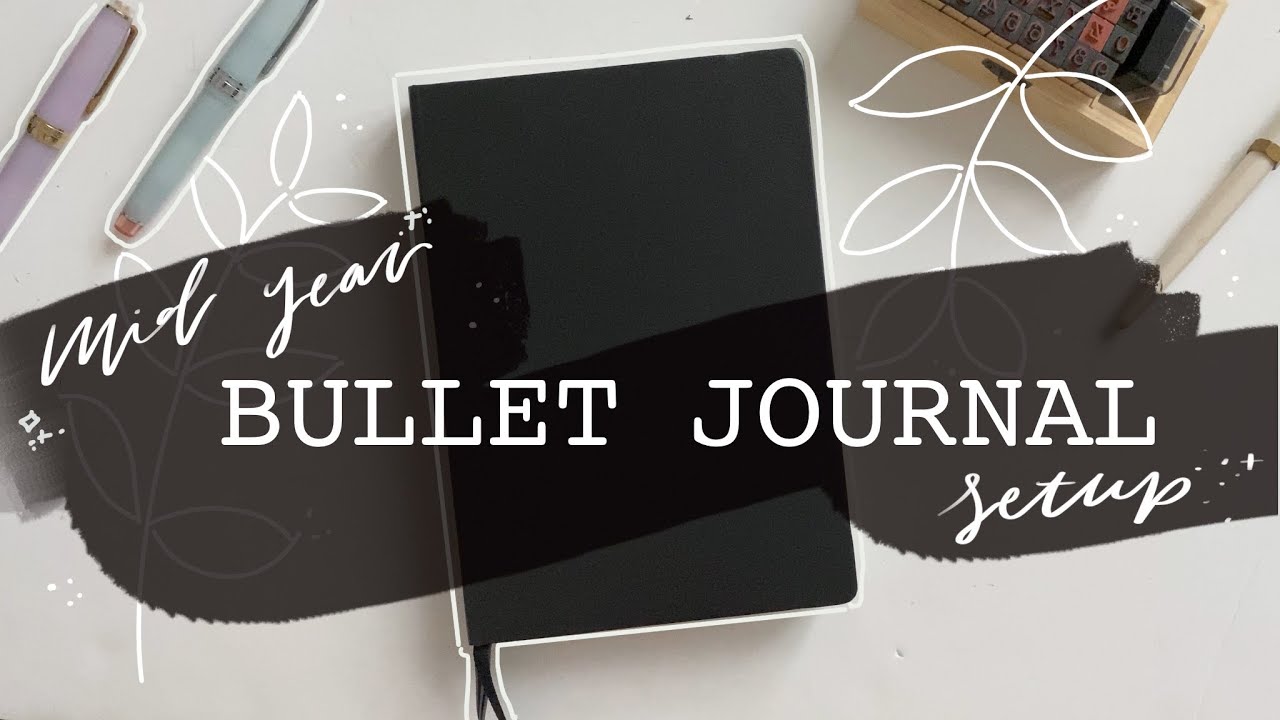 Mid Year 2022 Minimalist Bullet Journal Setup | LindseyScribbles