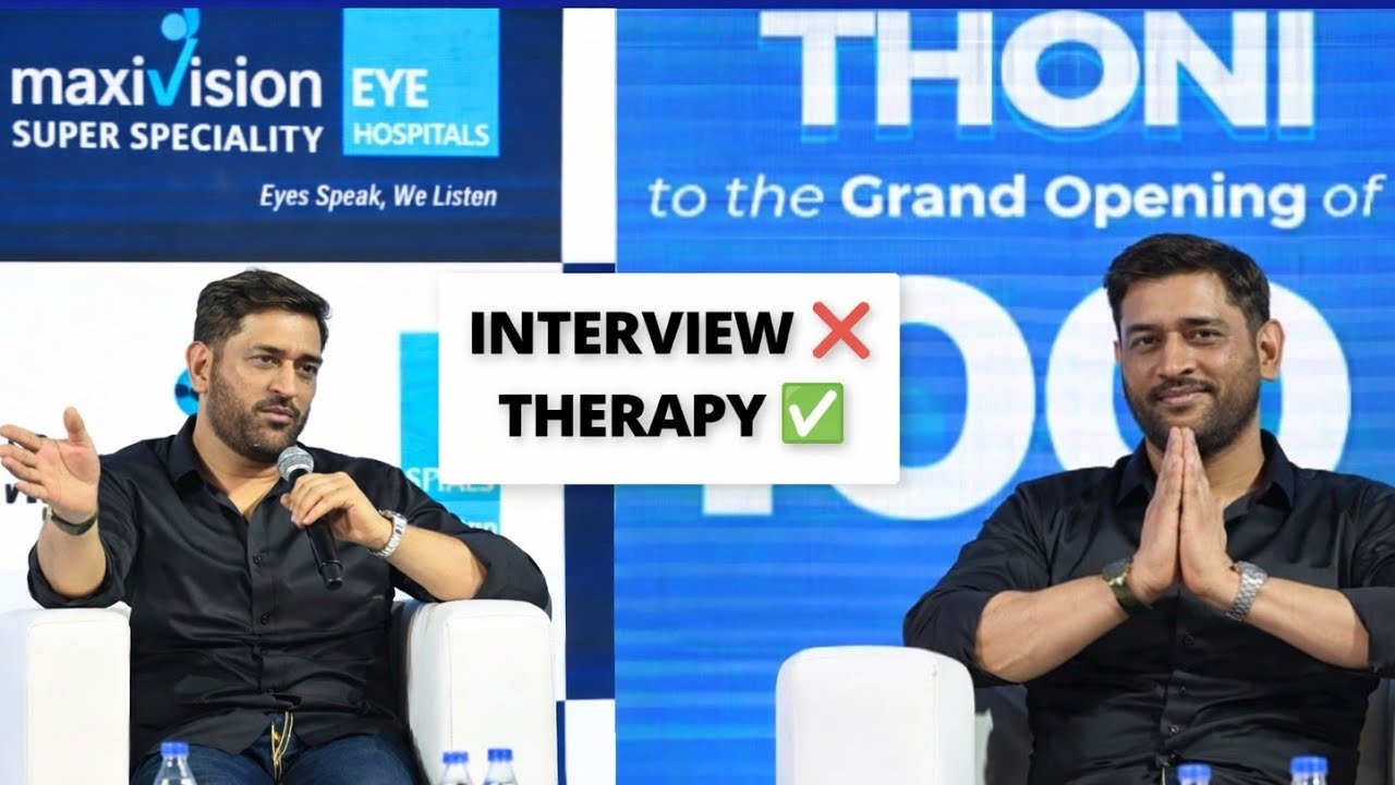 MS Dhoni latest Interview Maxivision 2025 | Ms dhoni on his Retirement | Ms dhoni podcast | IPL 2026