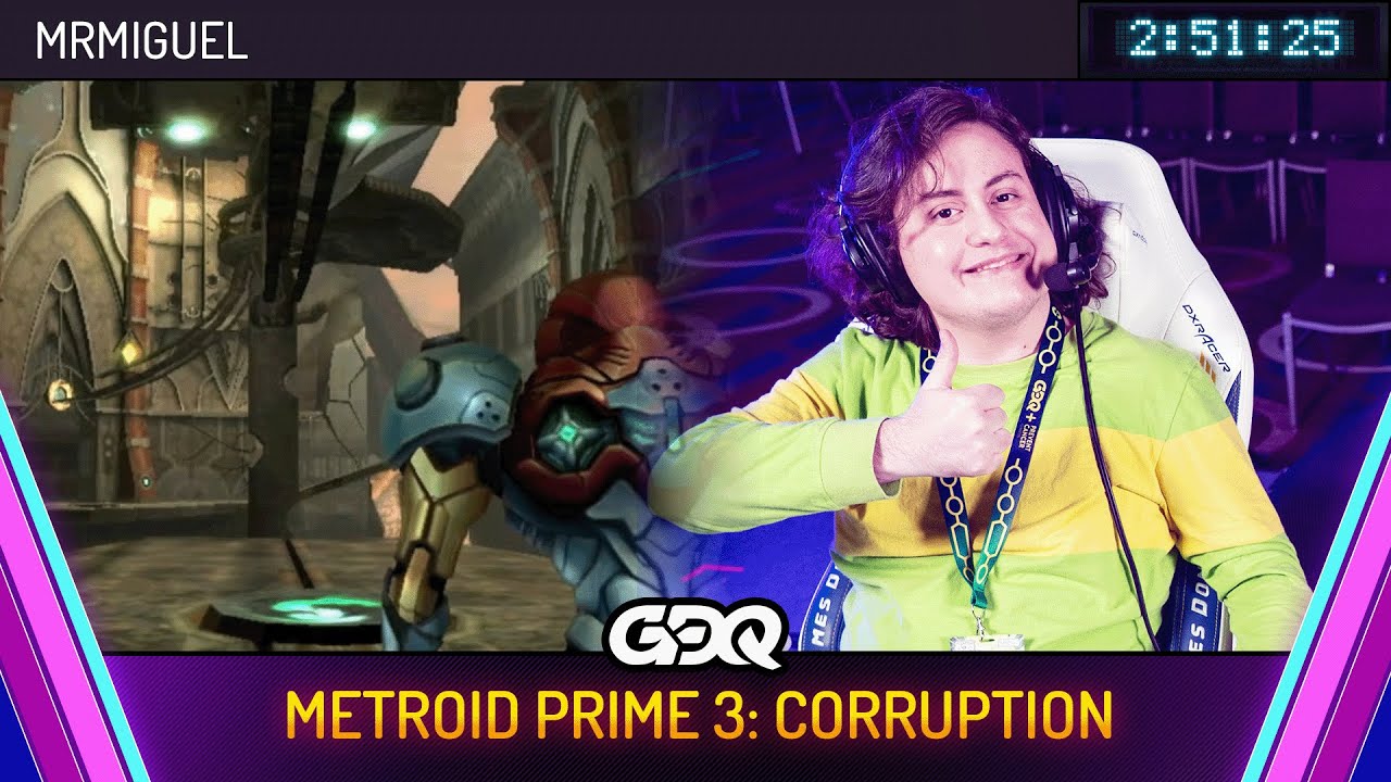 Metroid Prime 3: Corruption by MrMiguel in 2:51:25 - Awesome Games Done Quick 2026