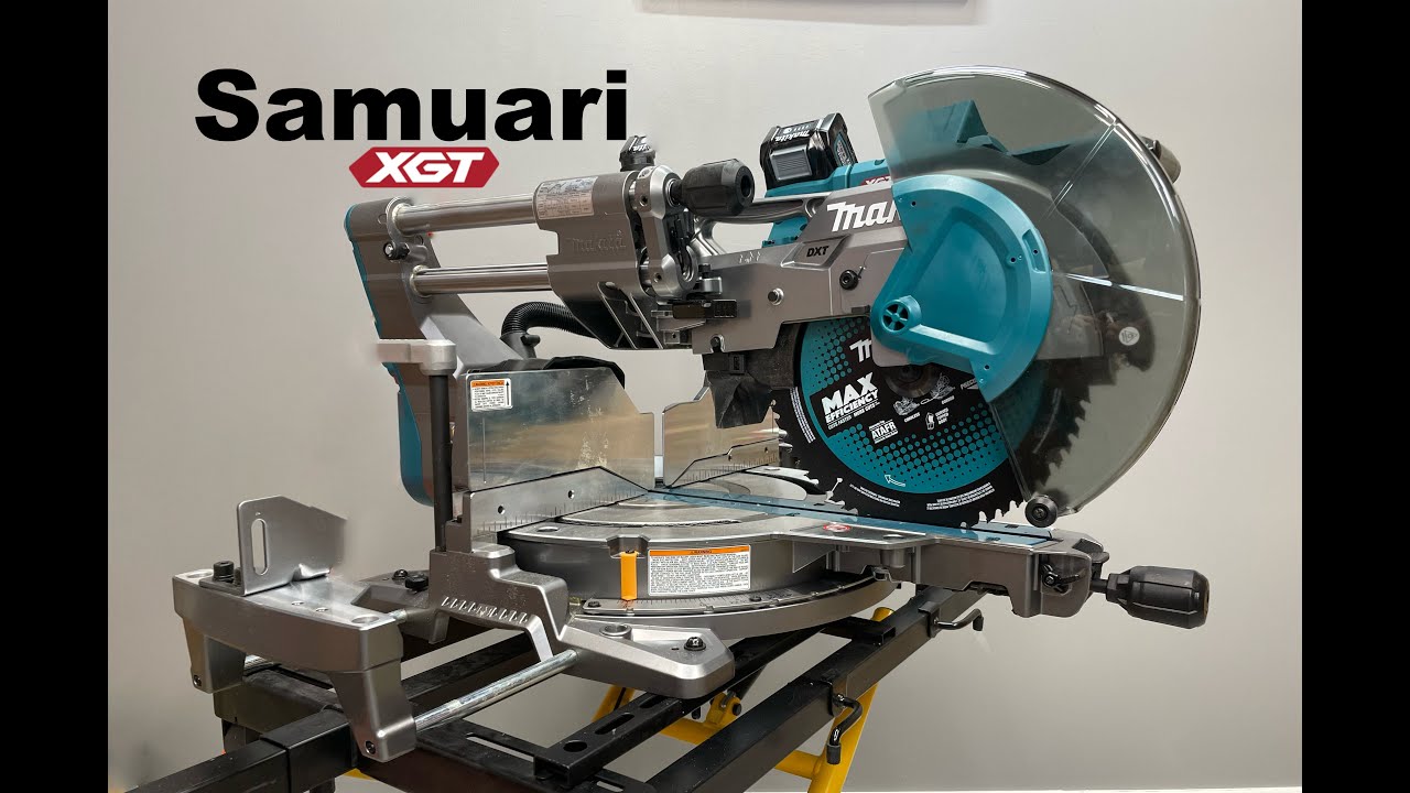 Makita XGT Brushless 12 inch Dual‑Bevel Sliding Compound Miter Saw with AWS review | GSL04 / LS004