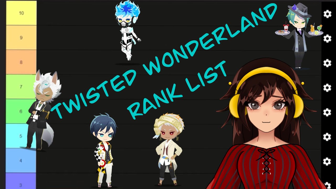 Twisted Wonderland Rank list