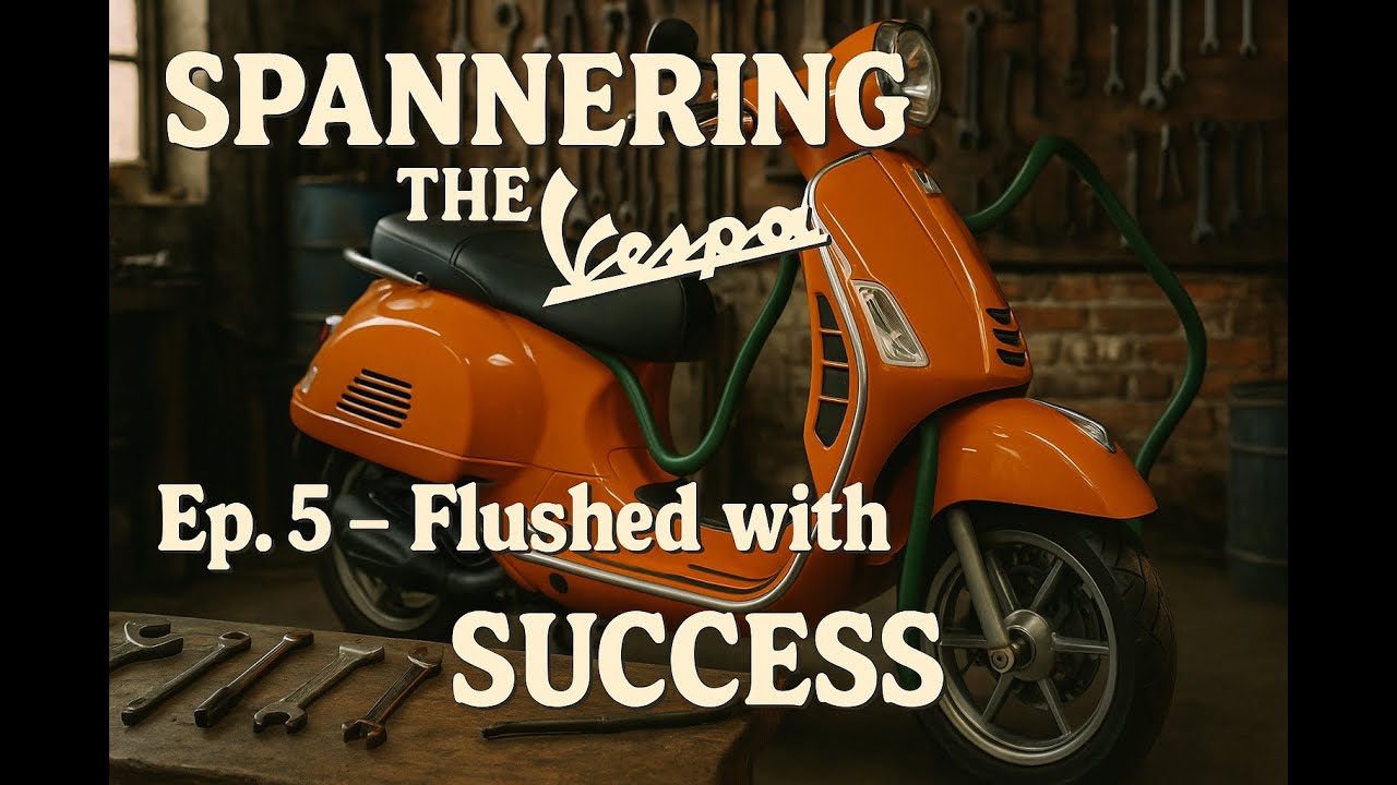 Spannering the Vespa GTS 300 &ndash; Ep.5: Changing the Coolant
