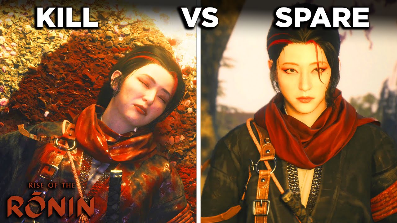 Kill vs Spare Twin Blade (ALL CHOICES) - Rise Of The Ronin