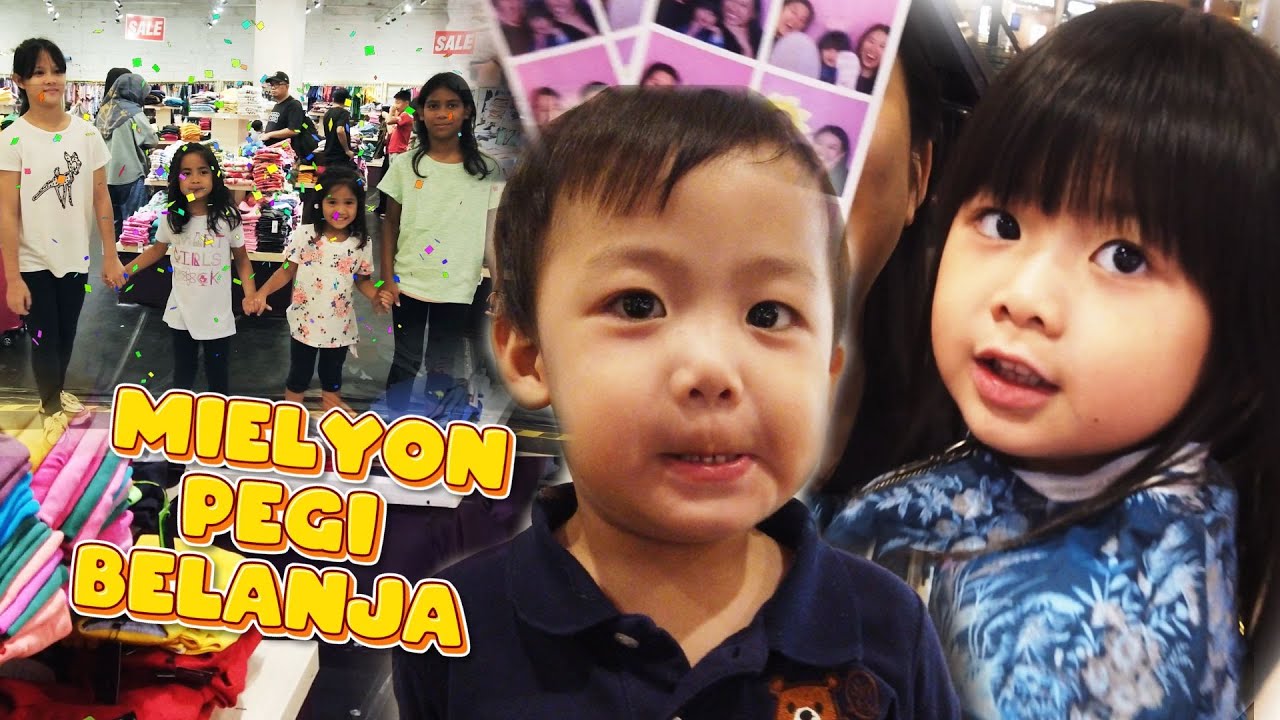 MIEL & ELYON PEGI BELANJA 