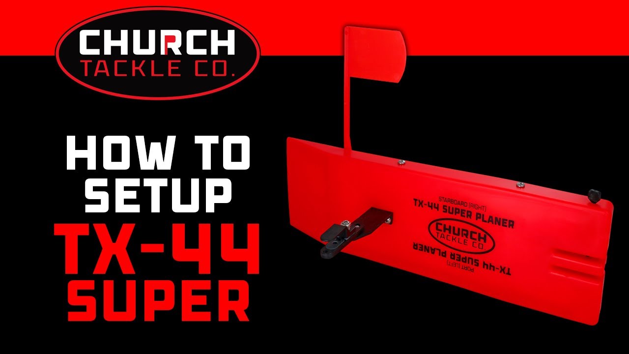 How To Assemble Your Church Tackle TX-44 Super Planer Board. Detailed instructions with close ups.