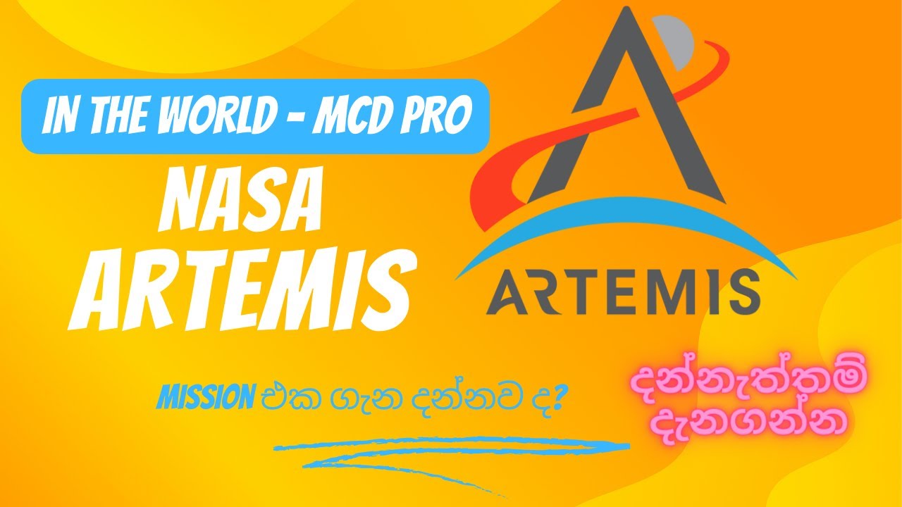 ARTEMIS OF NASA MISSION || ON THE MOON || IN THE WORLD - MCD PRODUCTIONS