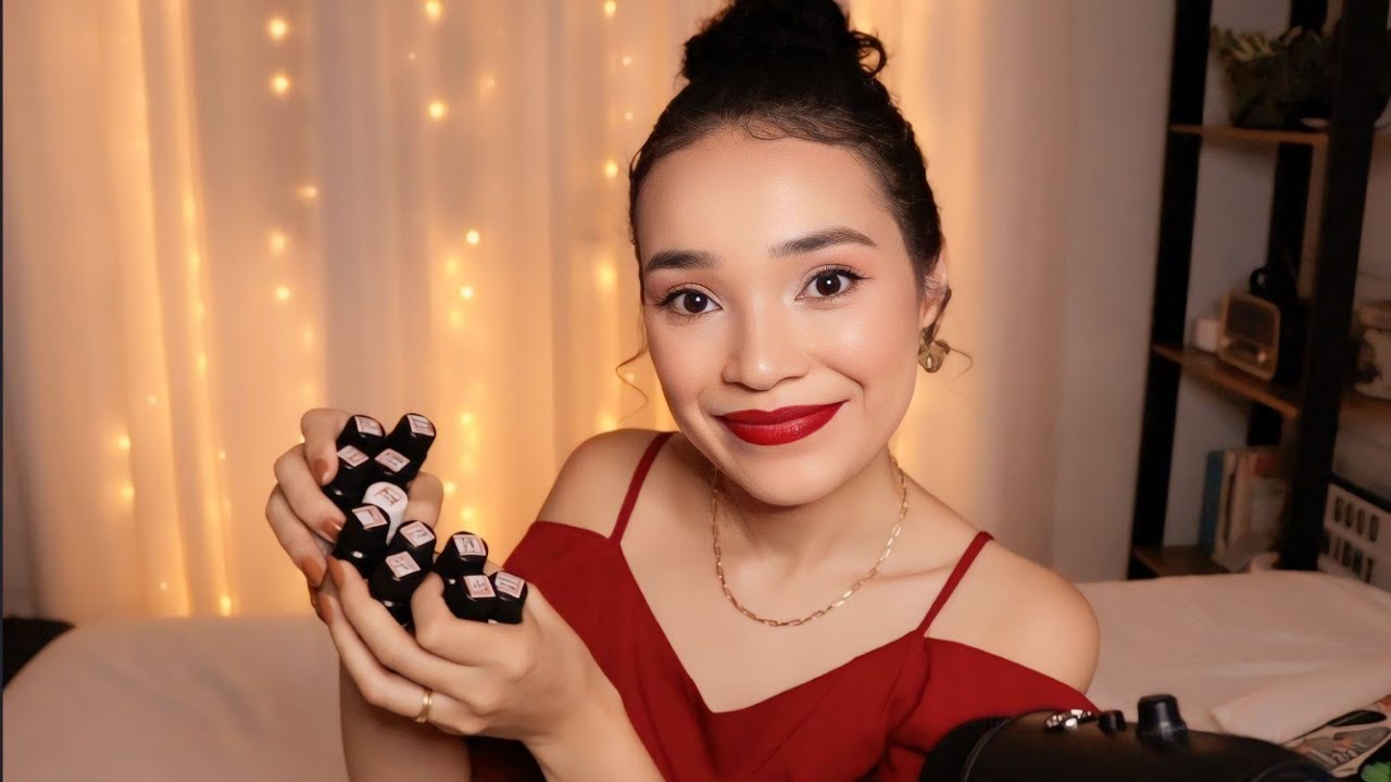 ASMR Mostrando meus óleos essenciais
