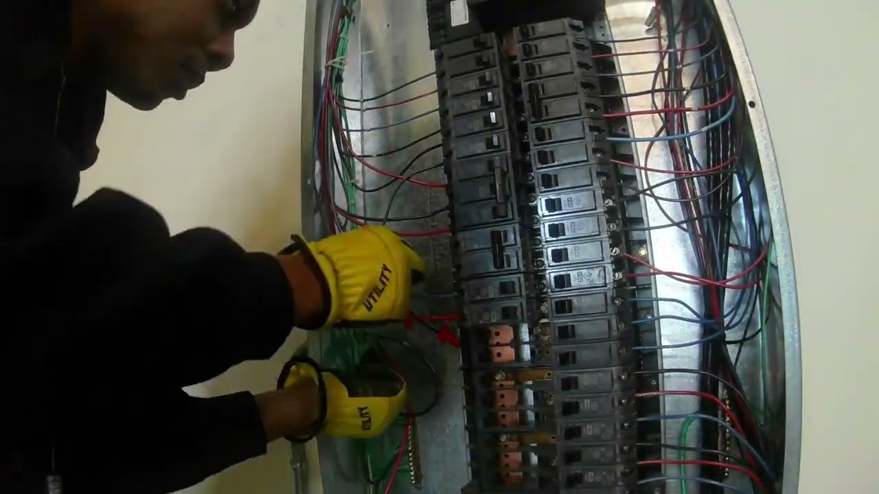 Installing power for a forklift charger with commentary