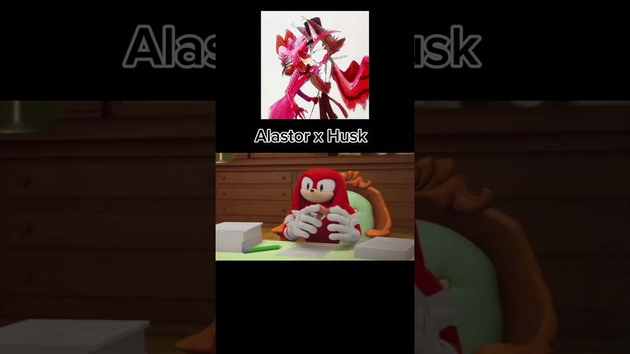 Knuckles rating Hazbin Hotel ships PART 3 #capcut #hazbinhotel  #ships #hazbinhotelships #knuckles