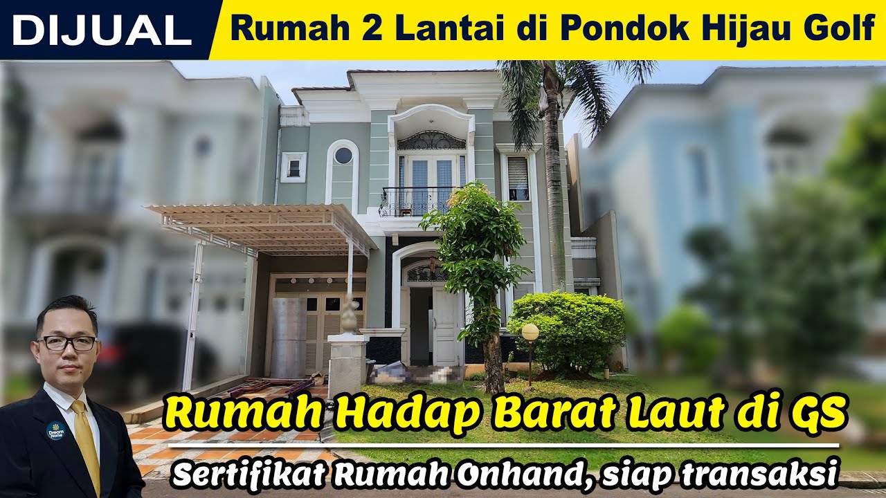 Dijual Rumah di Cluster Emerald Gading Serpong Pondok Hijau Golf Summarecon