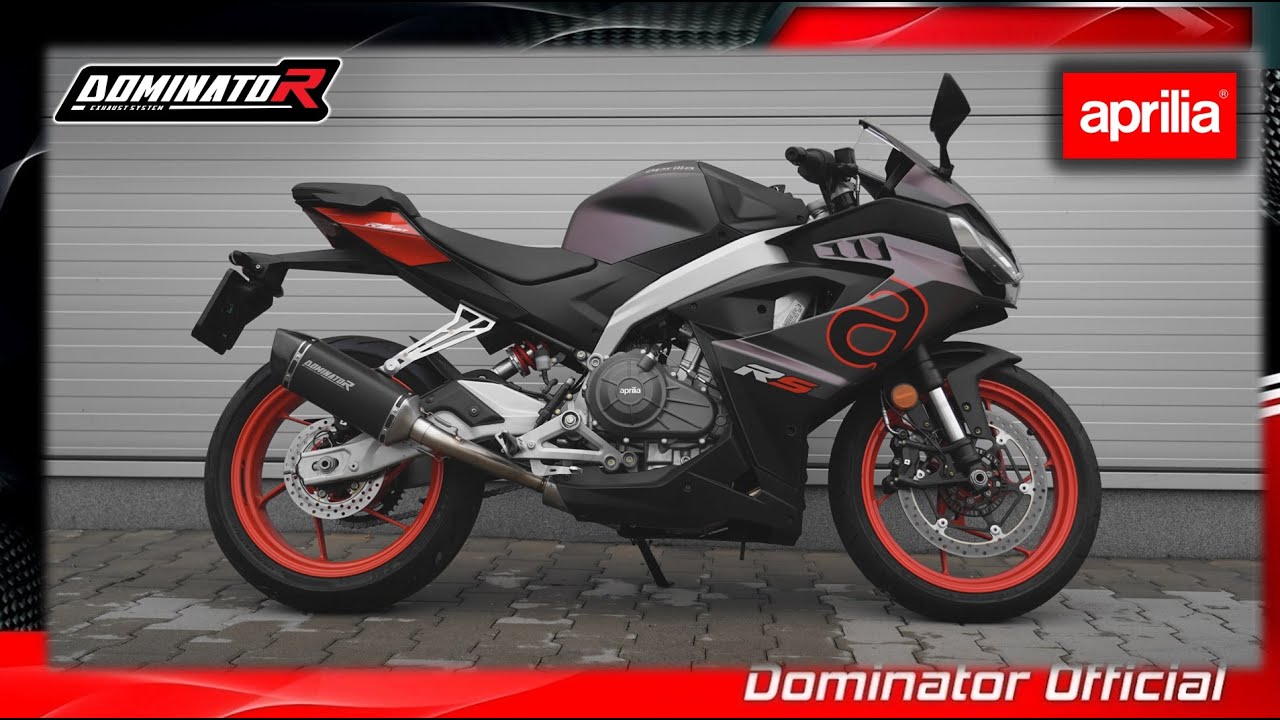 Aprilia RS 457 | Dominator Exhaust Sound | DYNO Test