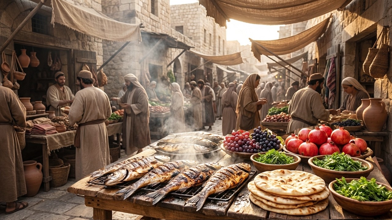 What People REALLY ATE 2,000 Years Ago | Food in Biblical Times