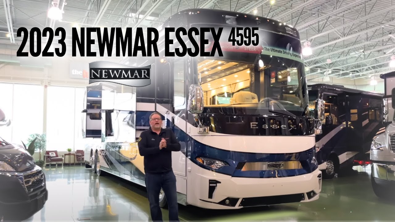 LUXURY 45 FOOTER! 2023 Newmar Essex 4595 Motorhome Walkthrough with Chris
