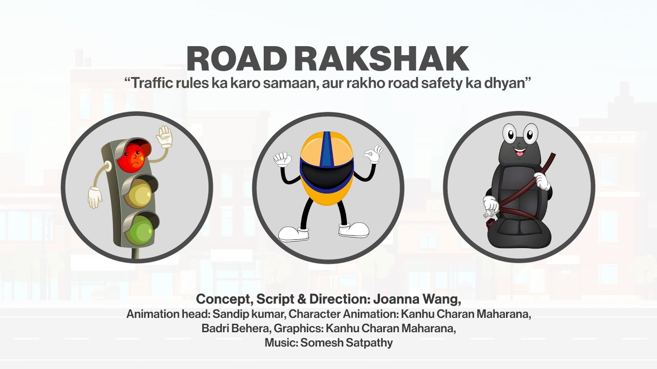 Road Rakshak || Animation Short Film on Road Safety