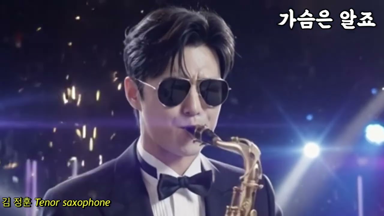 김정훈 색소폰 테너연주😎😎원곡자 나예원🎶“가슴은 알죠”