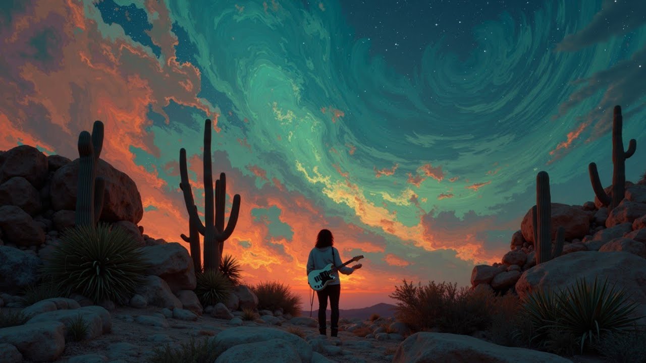 Stoner Psychedelic Rock - Hypnotic Desert Grooves | Instrumental Doom Fuzz Jams