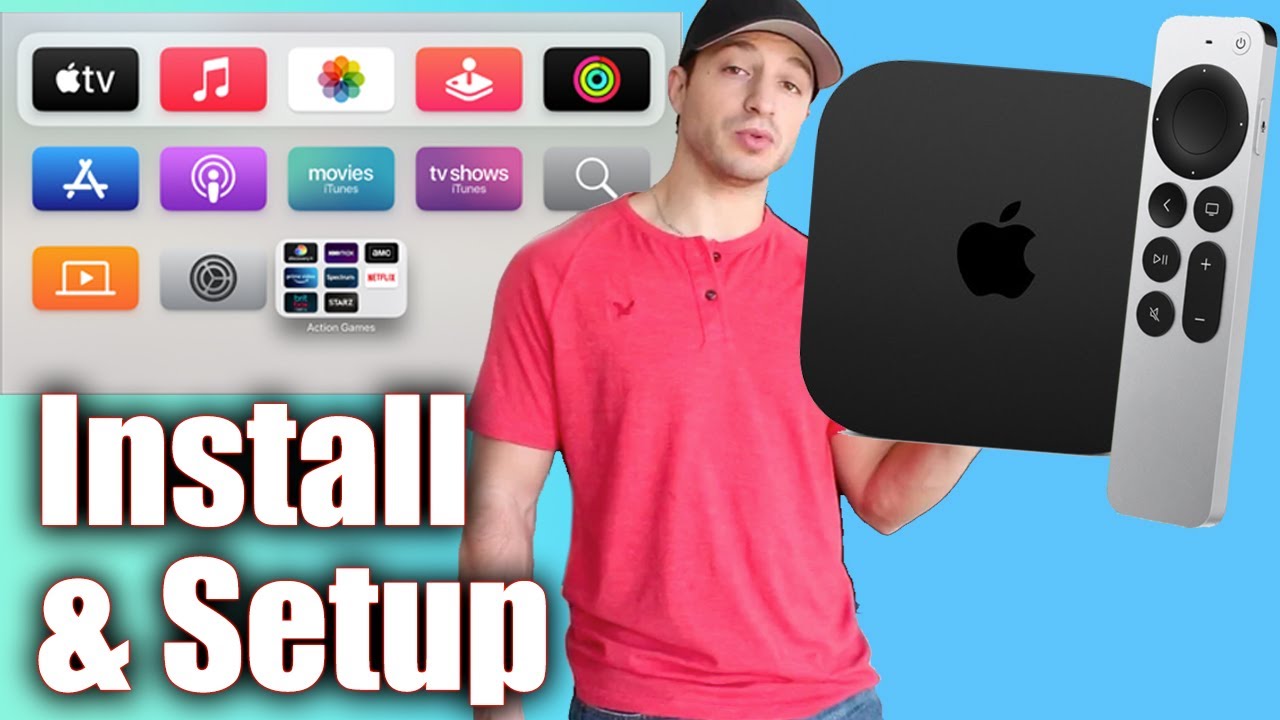 Как установить и настроить новый Apple TV 4K 3-го поколения (телевизор или монитор)