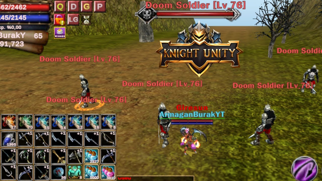 Knight Unity Doom Soldier [Lv.76] Slotu Nerede ? 8 Saatte Ne Kadar Kazandım ?
