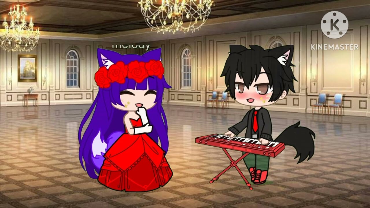 Beauty and The beast music video(gacha club)