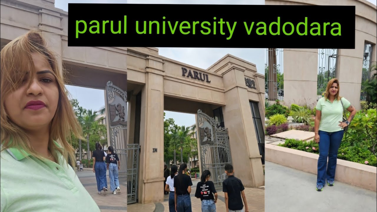 parul university me fees pay karne gaye daughter ki