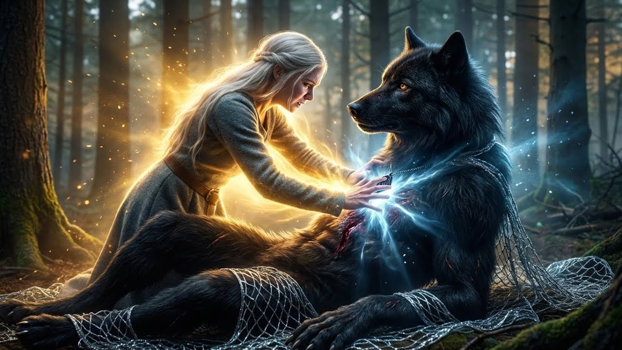 Ich küsste den Wolf – und er wurde zum König, der mir seine Krone schenkte.