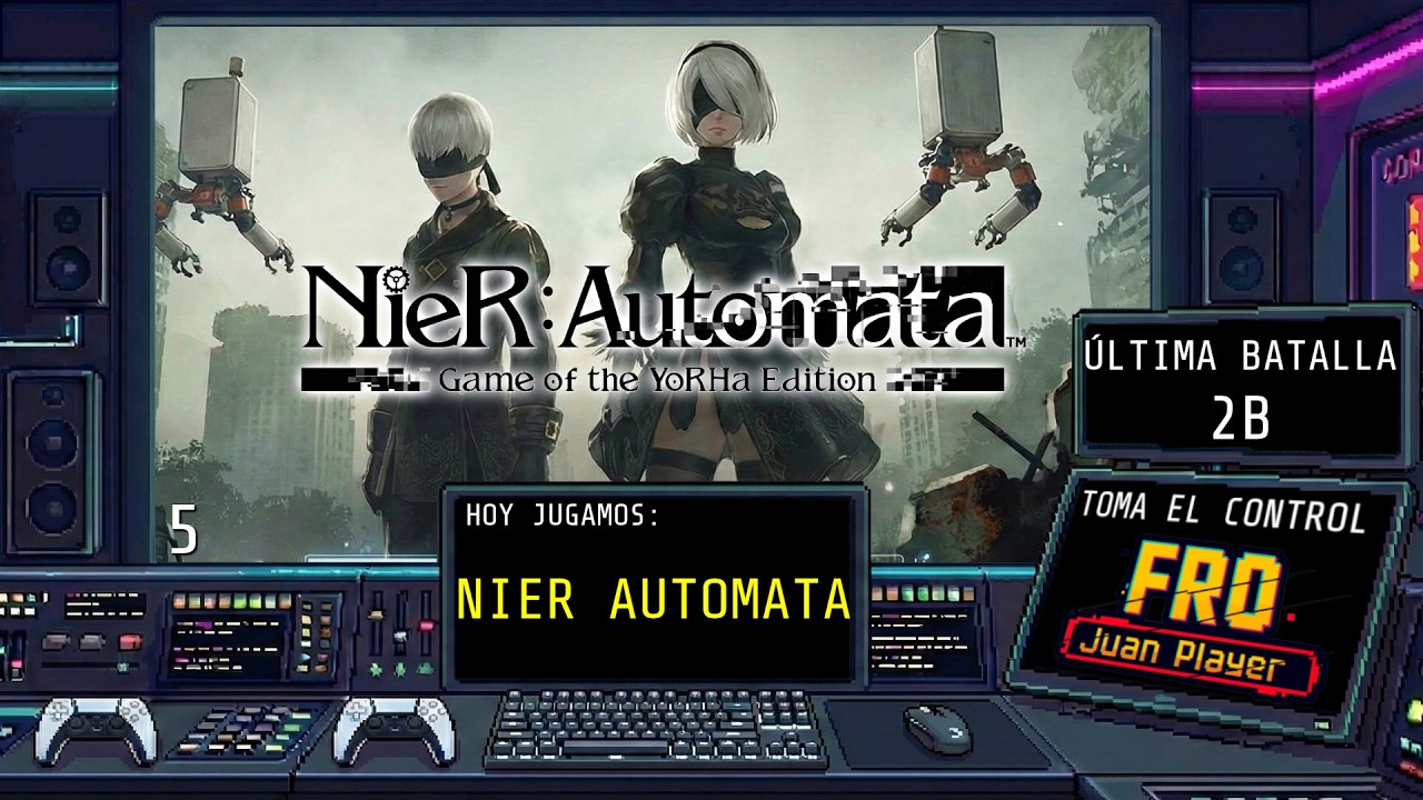 EL GRAN FINAL 🏆😭 | La Última Batalla de 2B y 9S | Terminamos NieR Automata