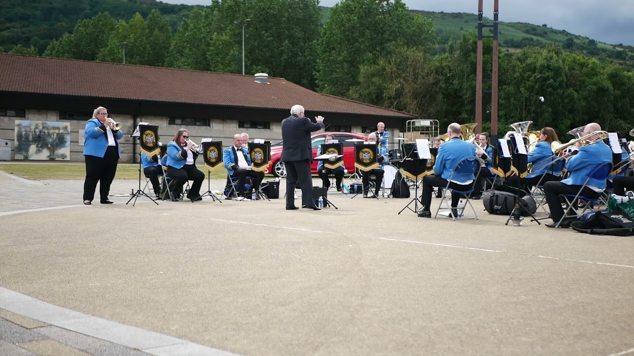 With His First Breath -  3rd Carrickfergus Band with Kelly Kaya