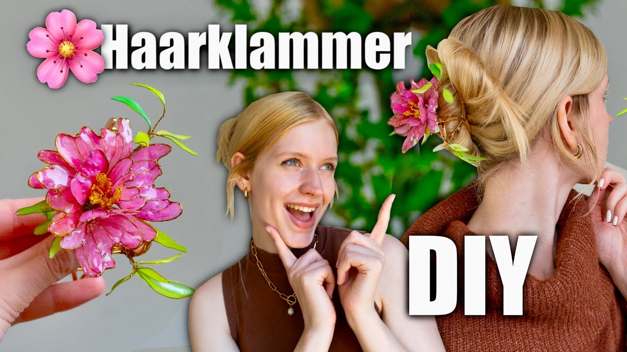 So ein cutes DIY 🌸 - Künstlerin testet Virale RESIN-BLUMEN