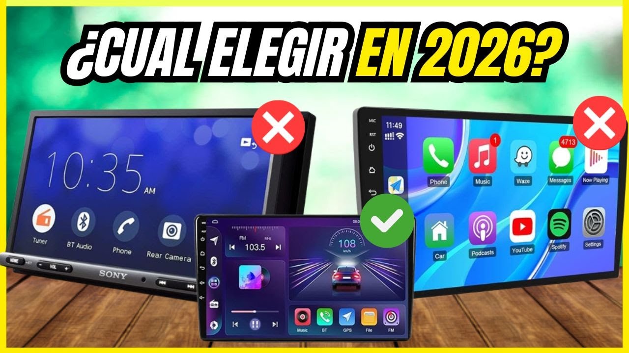 Las Mejores Pantallas de Coche con CarPlay ✅ No compres una sin ver esto