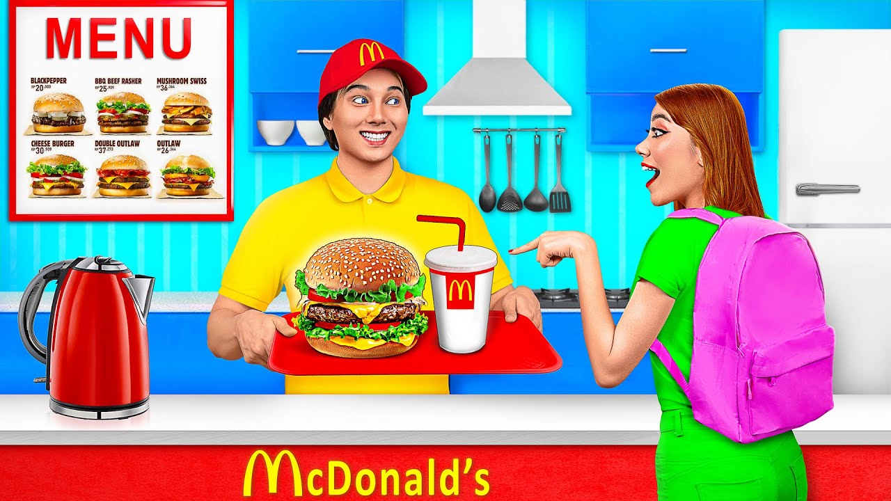 I Opened A McDonald&rsquo;s In My House | Crazy Challenge by Multi DO