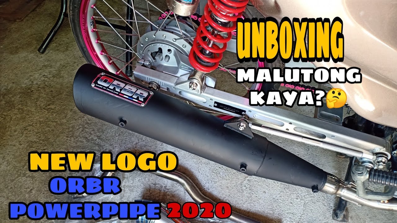 ORBR powerpipe New logo 2020 For Suzuki Smash115 | Install | Unboxing and Testing