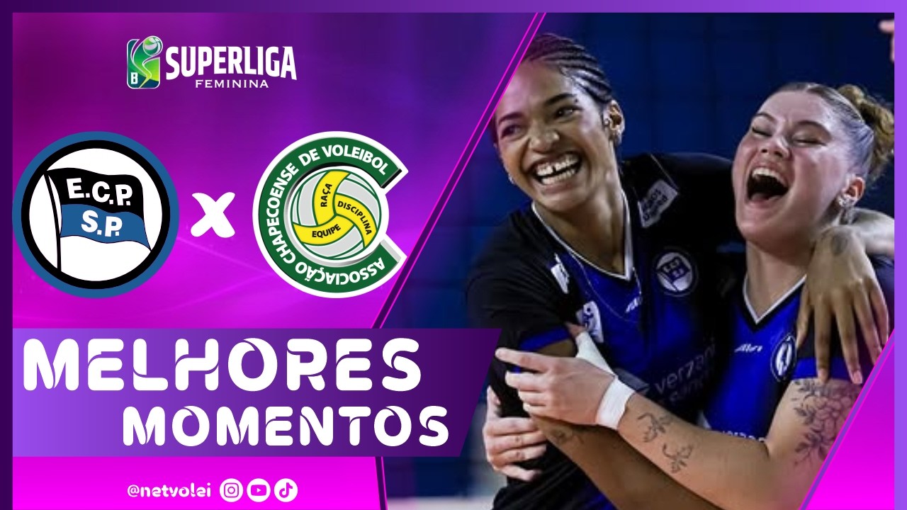 PINHEIROS 3x1 CHAPECÓ | Melhores Momentos | Semi Final Superliga B Feminina 25/26