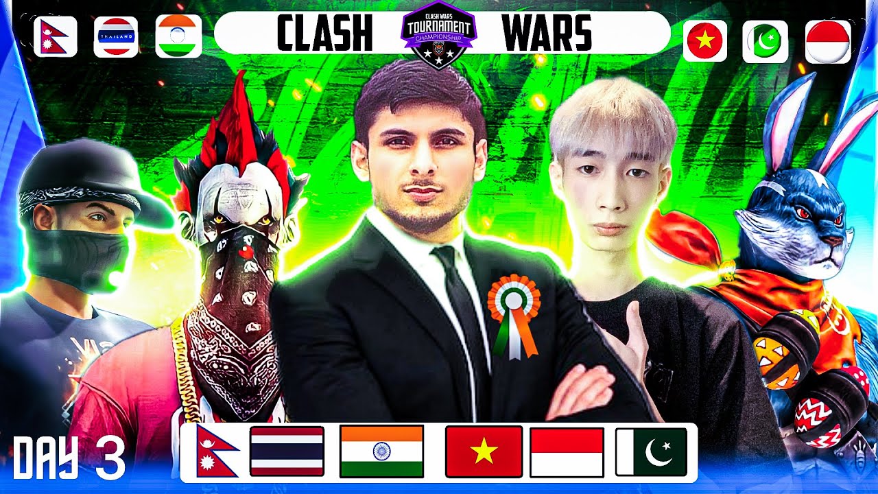 NG INTERNATIONAL CLASH WAR DAY-3 FT- CLASSY, RUOK, SMOOTH, || #nonstopgaminglive    - FREE FIRE LIVE