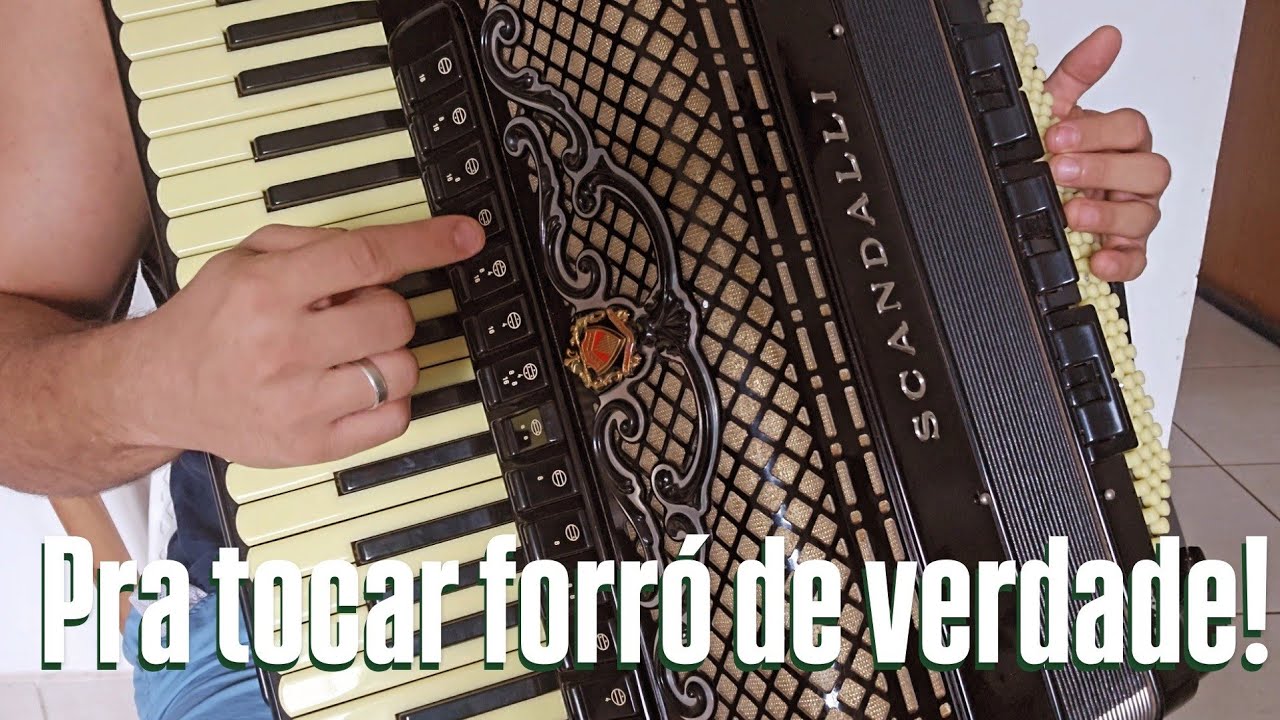 LEVADAS DE FORRÓ na prática com exemplos! #acordeon