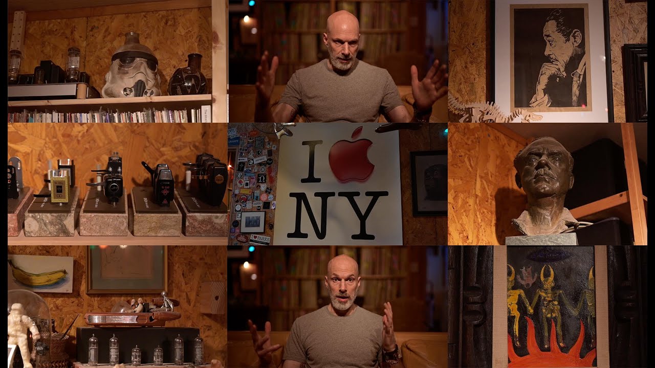 John DeVore reflects on minimalist vs maximalist, Marie Kondo vs Adam Savage, and tours Monkeyhaus.