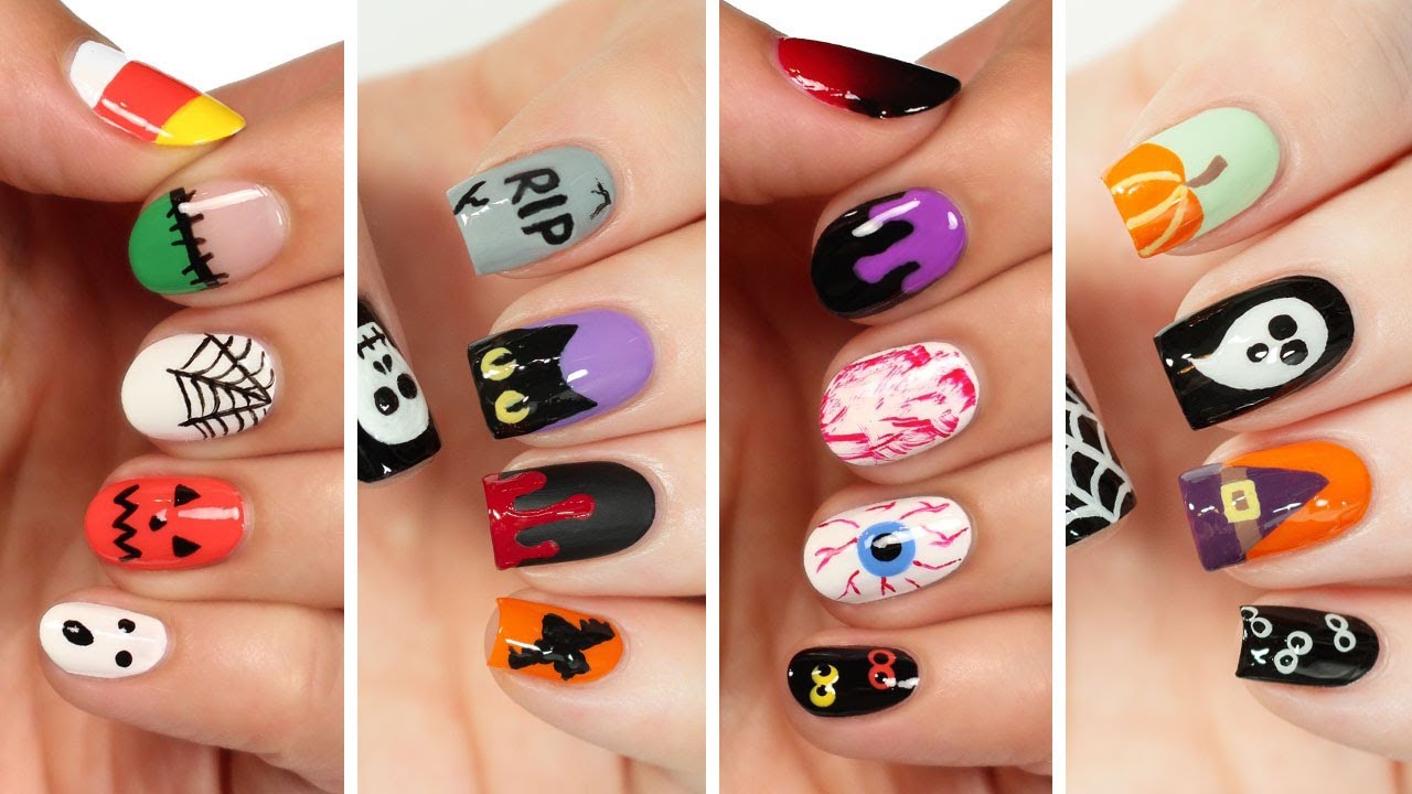Cute Nail Art 2023 | Fun & Easy Halloween Nail Design Compilation!