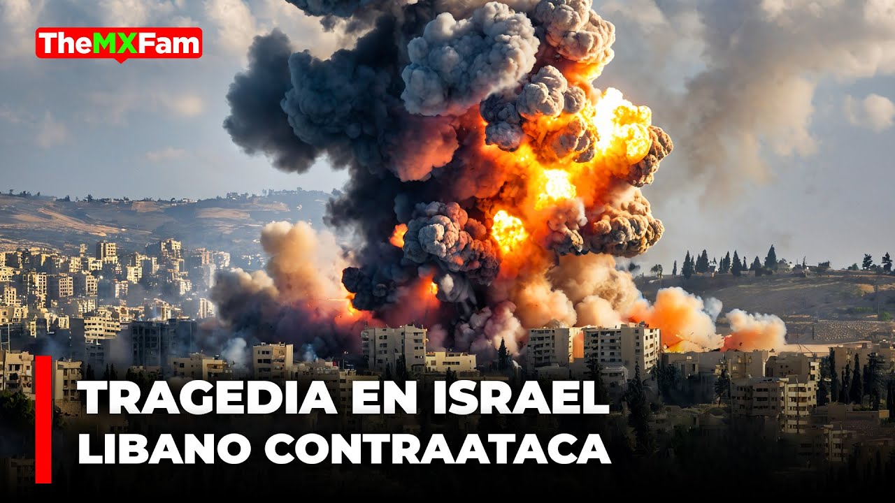 BOMBARDEOS MASIVOS DESDE LIBANO COLAPSAN DEFENSAS ISRAELÍES | TheMXFam