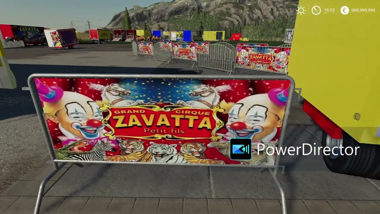 demontage et preparation des convoie du cirque zavatta fs19