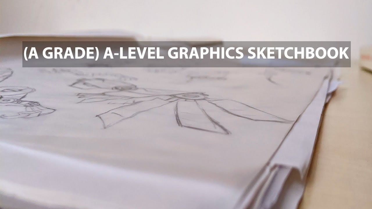 My (A Grade) A-level Graphic Design Sketchbooks.