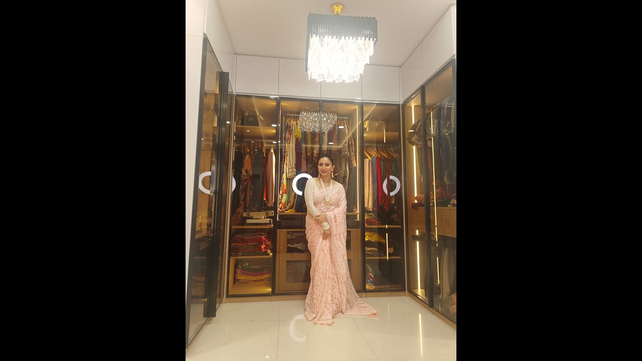 Full zaal Lukhnowi chikankari saree whatsapp 8515999506