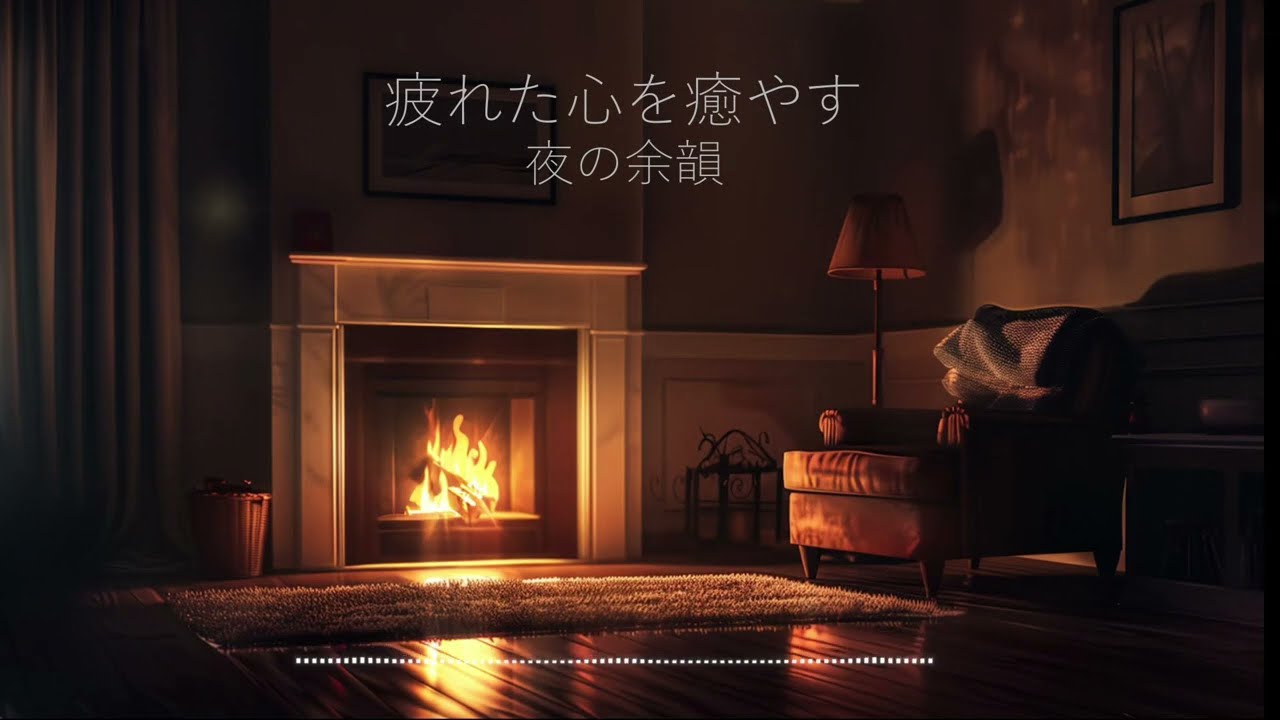 【深夜のBGM】疲れた心を癒やす♨️｜夜の余韻　🌓 ／   The lingering echoes of the night🌙🎵