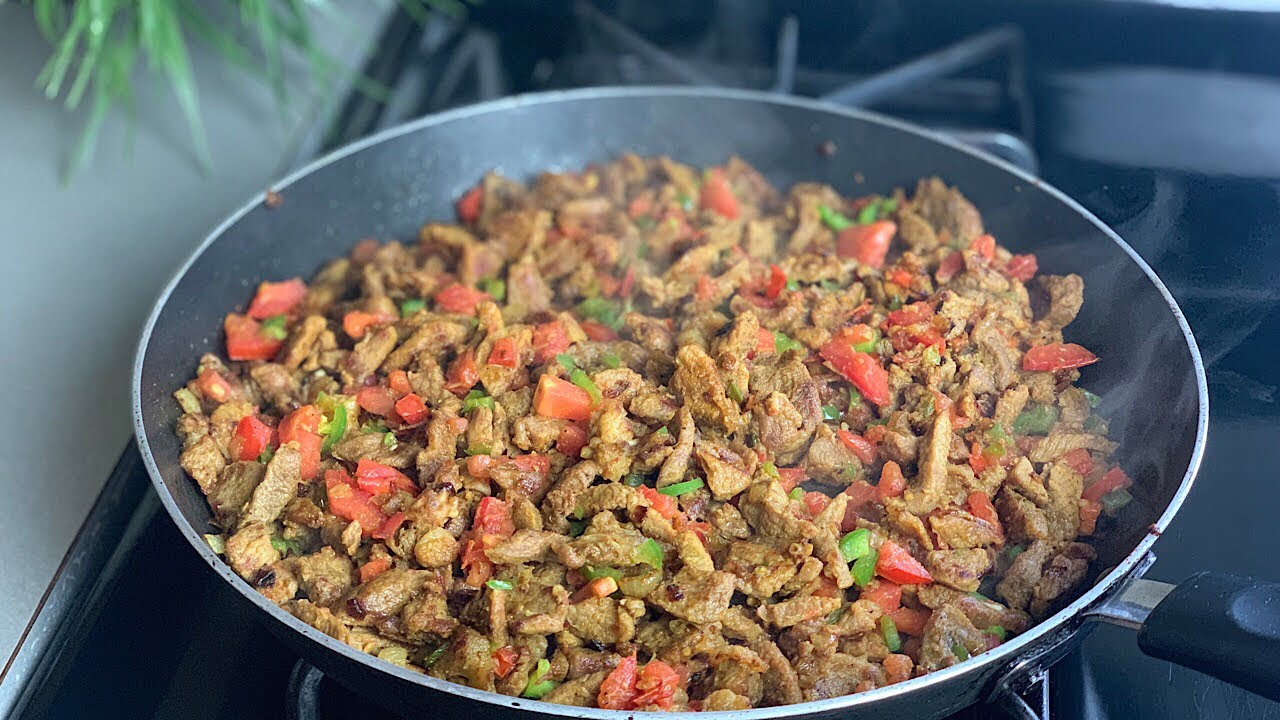 طريقتين لتحضير لحم صغار بالطريقه اليمنيه /مقلقل لحم meat fajitas